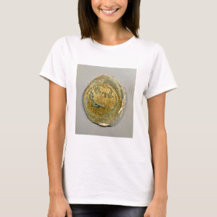 Camiseta Medalhão que descreve Jonah e a baleia, romana, 4