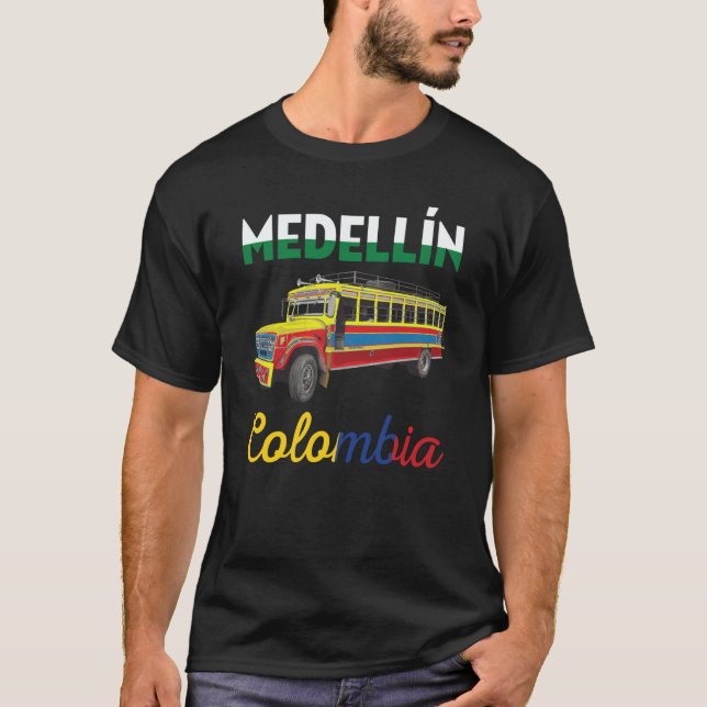 Camiseta Medellin Colombia Condor Colombian Bogota Travel T (Frente)