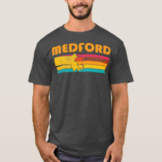 Camiseta Medford Massachusetts Vintage angustiou Souvenir