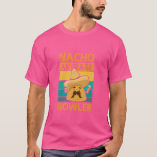 Camiseta Média de Cinco de Mayo Fiesta Nacho da Boliche mex