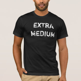 Camiseta média extra