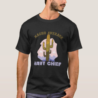 Camiseta Média Nacho Chefe do marinho