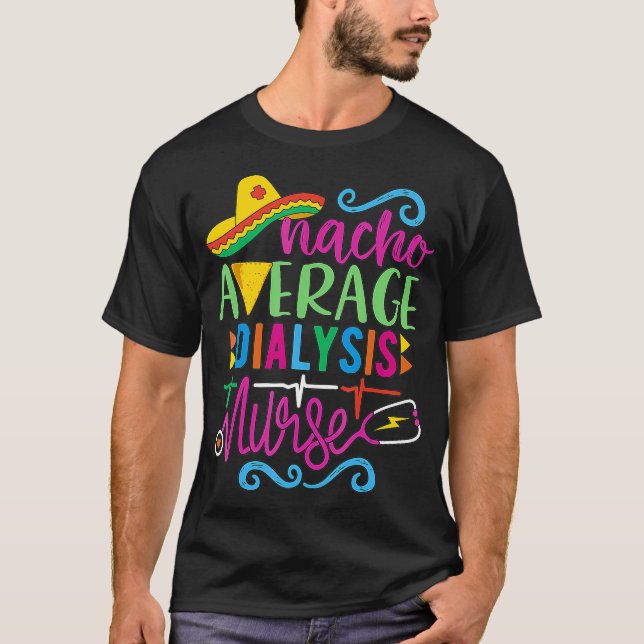 Camiseta Média Nacho dos Cinco de Mayo no México (Frente)