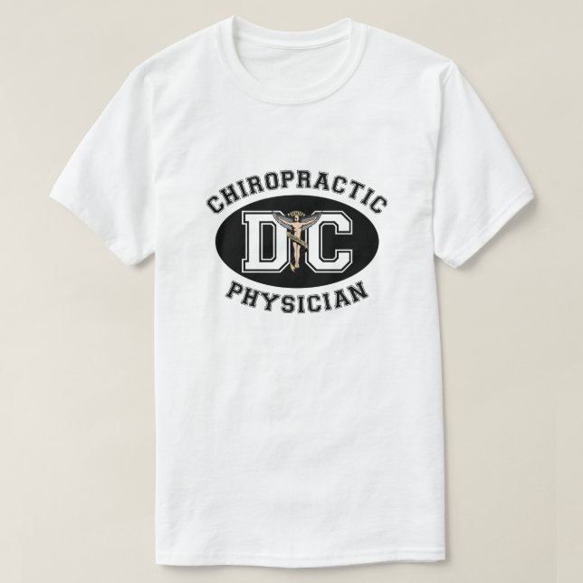 Camiseta Médica Chiropractica (Frente do Design)