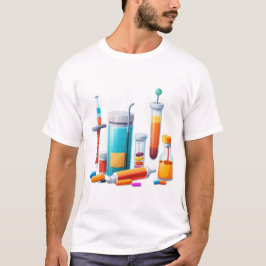 Camiseta Medical Tools Cartoon Tee