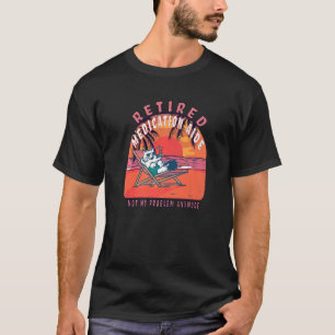 Camiseta Medicamento Aposentado Aide Aposentação Vintage
