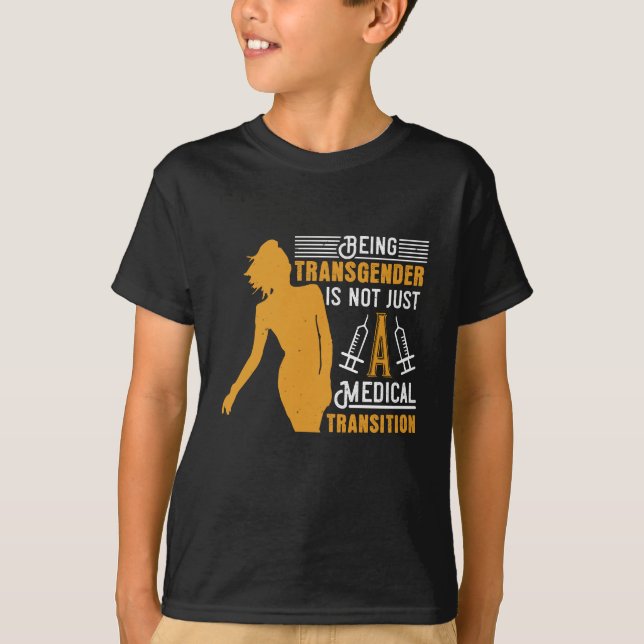 Camiseta Medicamento Transgénero Sem Transição (Frente)
