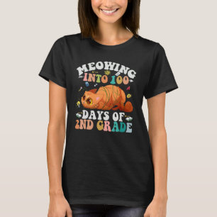 Camiseta Medição Em 100 Dias De Gato De Nerd SEGUNDO