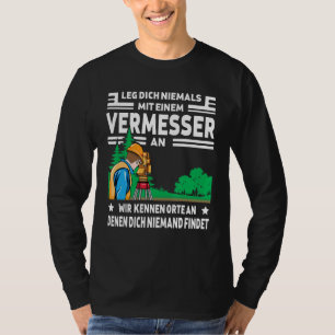Camiseta Medição Geomática do Técnico de Medida