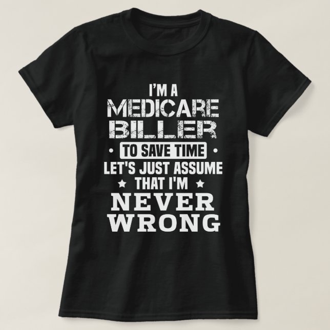 Camiseta Medicare Biller (Frente do Design)