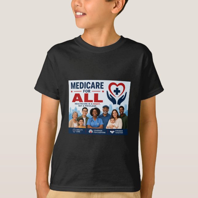 Camiseta Medicare para Todos (Frente)