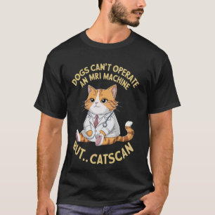 Camiseta Medicina de Médico - Gato Médico, Gato Engraçado