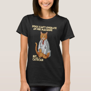 Camiseta Medicina de Médico - Gato Médico, Gato Engraçado