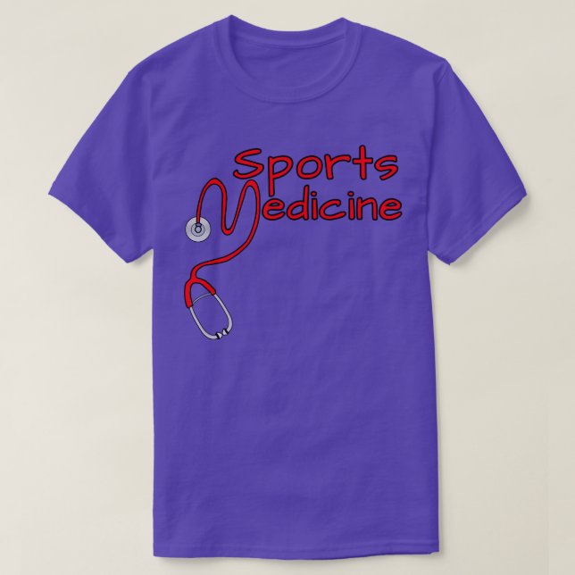 Camiseta Medicina desportiva (Frente do Design)
