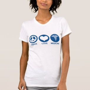 Camiseta Medicina do amor da paz