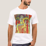 Camiseta Medicina II de Gustavo Klimt<br><div class="desc">Medicina pintada por Gustavo Klimt (1862-1918).</div>