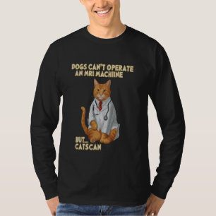 Camiseta Medicina Médica - Médico Gato, Gato Engraçado
