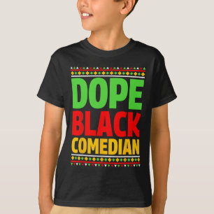 Camiseta Medicina Negra-Comediante Africano-Americana Mês