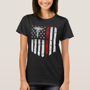 Camiseta Medicina Patriótica de Bandeira Americana da Farmá