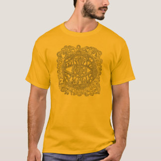 Camiseta Medicina (tribal) do Shaman do Sapo-Olho dos t do