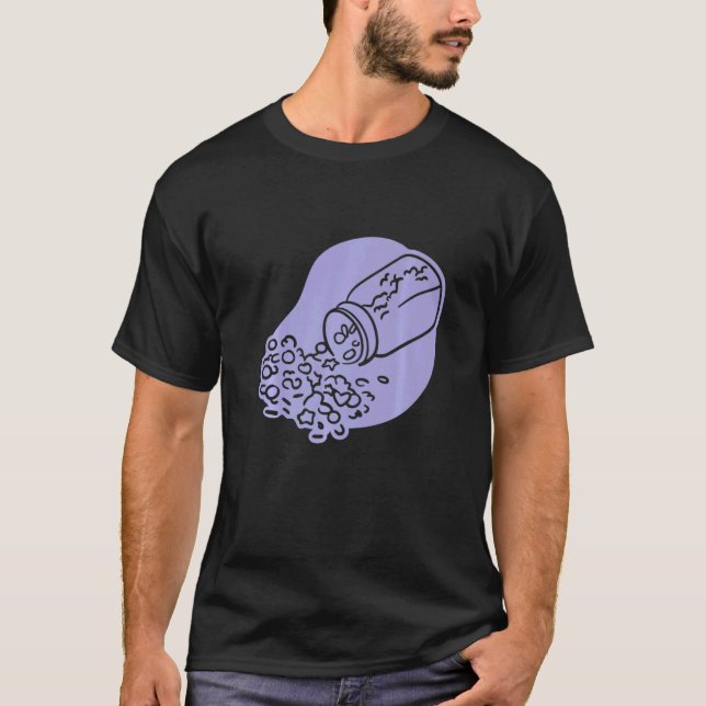 Camiseta Medicine Pill Jar (Frente)
