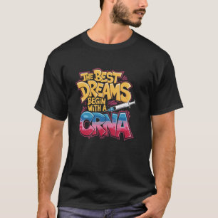 Camiseta Médico Anestesia Enfermeiro CRNA Design Anestesiol