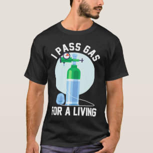 Camiseta Médico Anestesiologista Eu Solto Gás Por