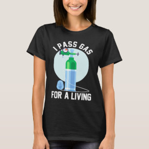 Camiseta Médico Anestesiologista Eu Solto Gás Por