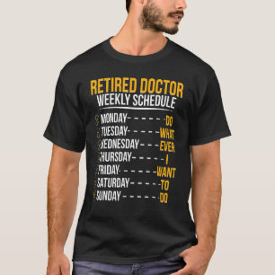 Camiseta Médico Aposentado Médico Aposentado