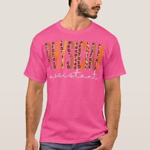 Camiseta Médico Assistente de Leopardo Queda Amantes de out