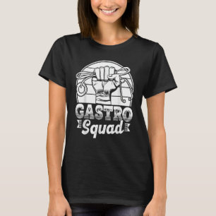 Camiseta Médico Assistente Gastroentero Gastro-Esquadrão