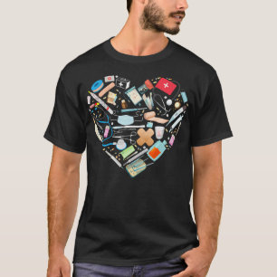 Camiseta Médico Assistente Médico de Enfermagem Médico Cma