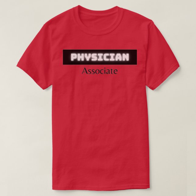 Camiseta Médico associado 3 (Frente do Design)