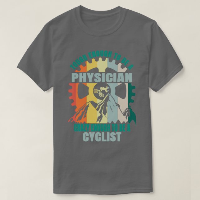 Camiseta Médico Ciclista Design (Frente do Design)