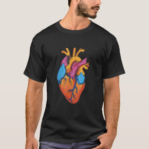 Camiseta Médico Cirurgião Médico do Coração da Anatomia