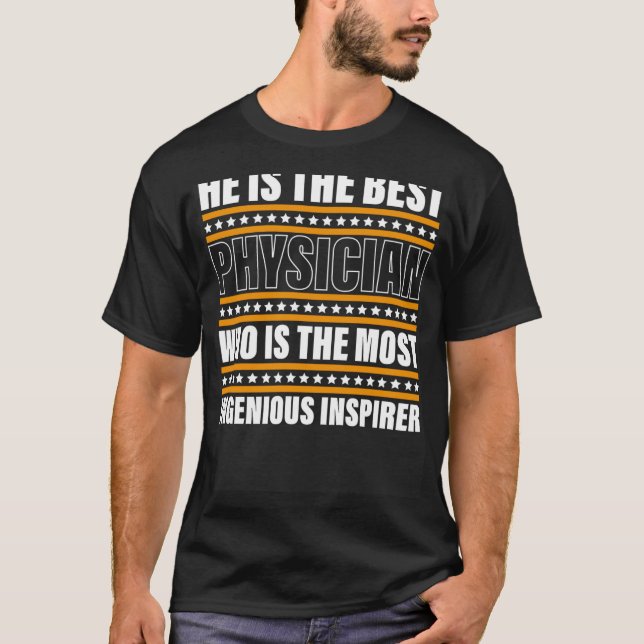 Camiseta Médico Confie Em Mim Um Médico 3 (Frente)