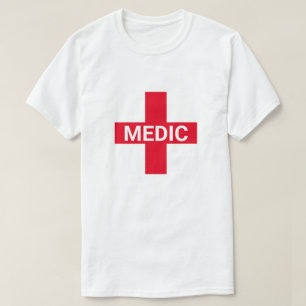 Camiseta Médico Cruz