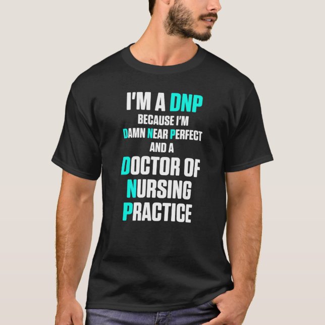 Camiseta Médico Da Prática De Enfermagem Da Dnp 39 (Frente)
