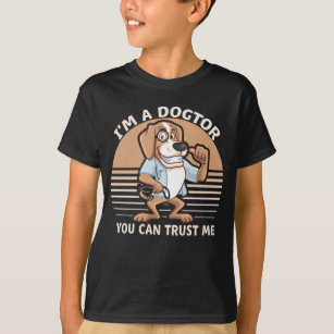 Camiseta Médico de Cães Salvador Animal Veterinário Engraça