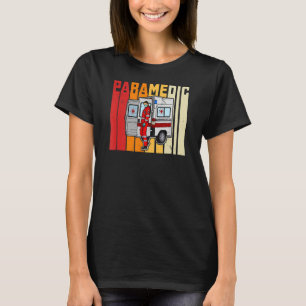Camiseta Médico de emergência do serviço paramédico de form