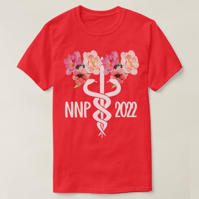 Camiseta Médico de Enfermeira Neonatal NNP 2022 Graduação (Frente do Design)