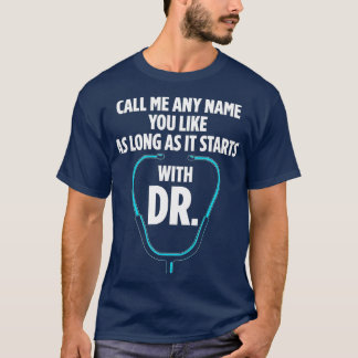 Camiseta Médico de Prática de Enfermagem DNP Nome RN Enferm