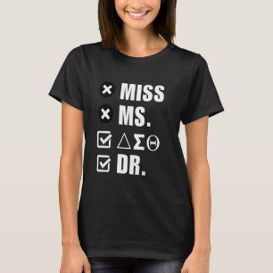 Camiseta Médico Delta Irmandade Sigma Irmandade T