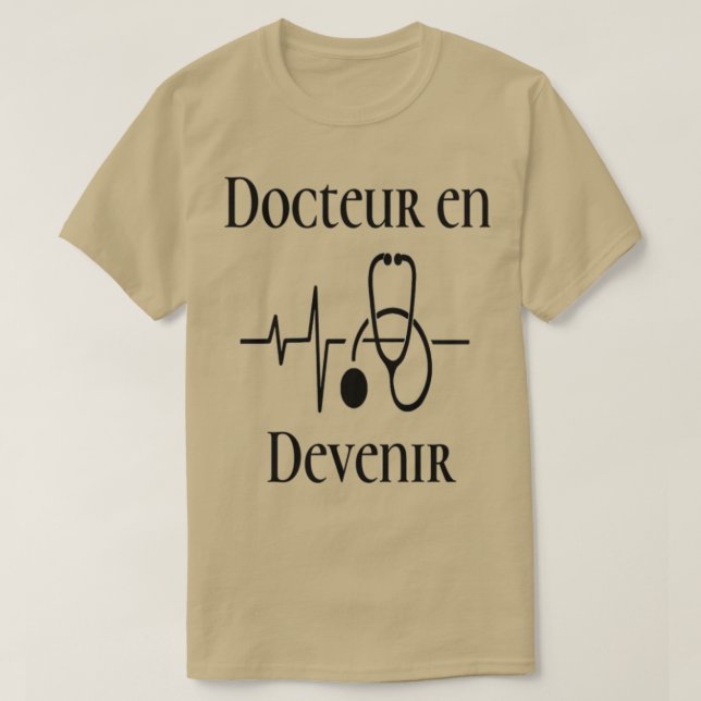 Camiseta médico do fazer (Frente do Design)