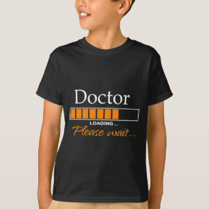 Camiseta Médico Engraçado Carregando Roupa de Médico Nova