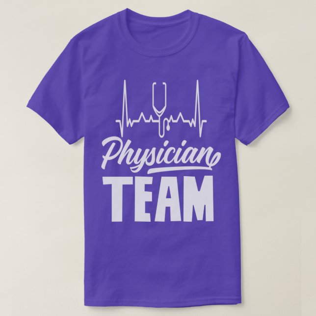 Camiseta Médico Equipe Estudante MD 1 (Frente do Design)