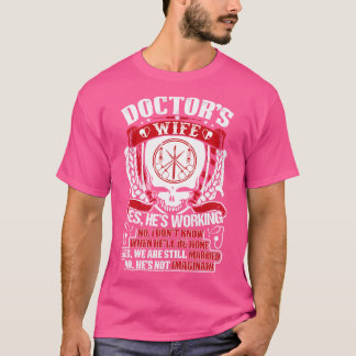 Camiseta Médico Esposa Médico Presente Médico Presente Para