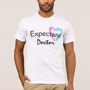 Camiseta Médico Expectativo Em Branco