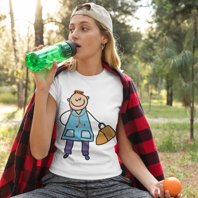 Camiseta Médico Infantil Personagem Médico Infantil (Criador carregado)