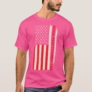 Camiseta Médico Médico Médico Hospitalar Patriótico